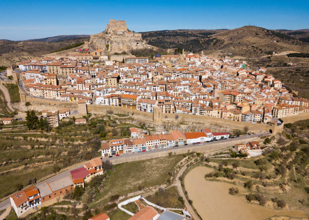 istock Aerial view of Morella, Spain 1167762364