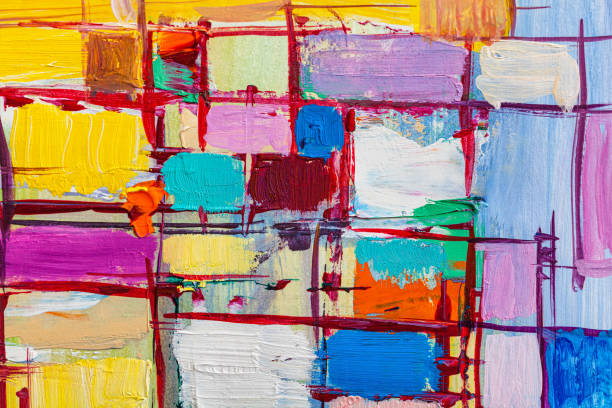 istock Abstract paintings. Hand drawn oil painting. Color texture. 1167762631