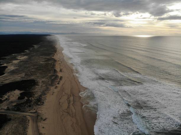 istock Landes coast from a drone 1167765326