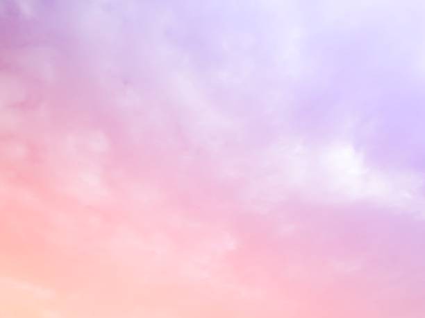 istock Soft clouds  In the sky where gentle pastel gradation 1167766027