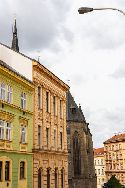 istock Beautiful old houses in Prague, Czechia 1167775383