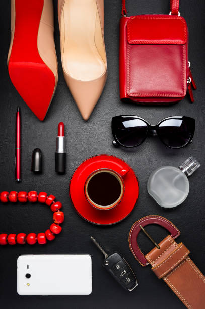 istock Woman accessories and coffee 1167782358