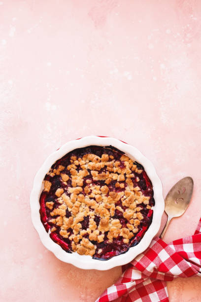 istock Healthy breakfast. Oat granola crumble with fresh berries, ready to eat 1167784177