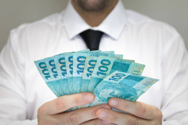 istock Brazilian money. 1167797233