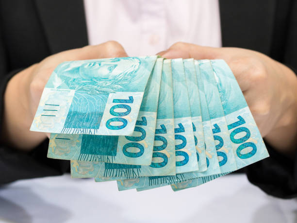 istock Brazilian money. 1167797524