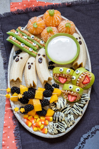 istock Healthy Fruit Halloween Treats. 1167799723