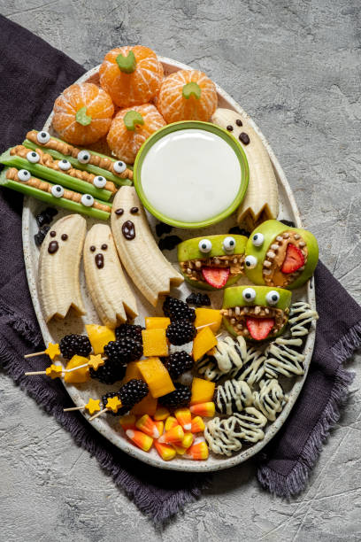 istock Healthy Fruit Halloween Treats. 1167799826