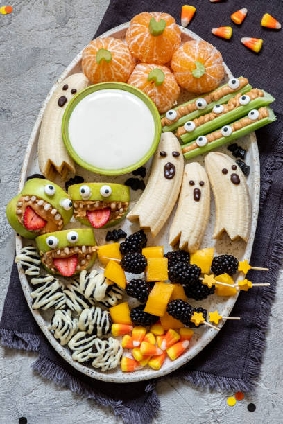 istock Healthy Fruit Halloween Treats. 1167799998