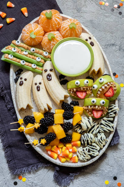 istock Healthy Fruit Halloween Treats. 1167800011