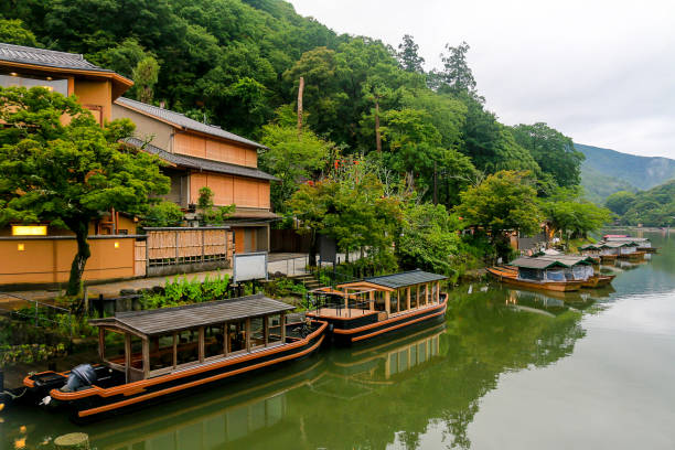 istock Hozugawa River at Arashiyama, Kyoto 1167801934