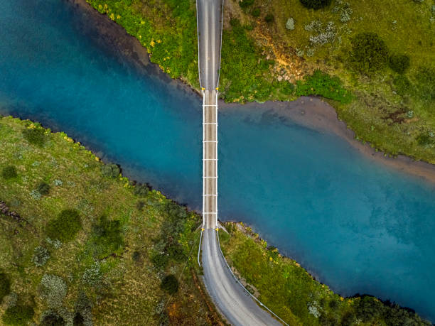 istock Bridge connecting country roads. 1167803899