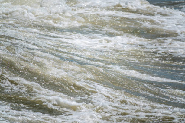 istock Sea wave during storm at Black sea in Sochi, Russia 1167804559