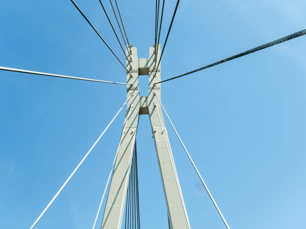 istock Suspension cable-stayed bridge on the road to Krasnaya Polyana 1167807452