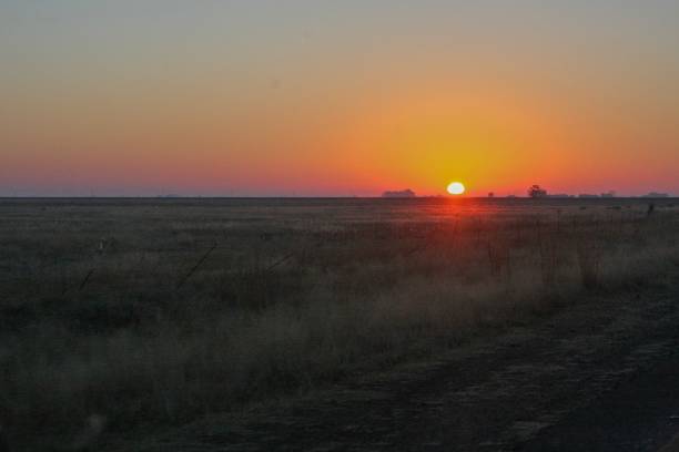 istock Sunrise on the road 1167809697