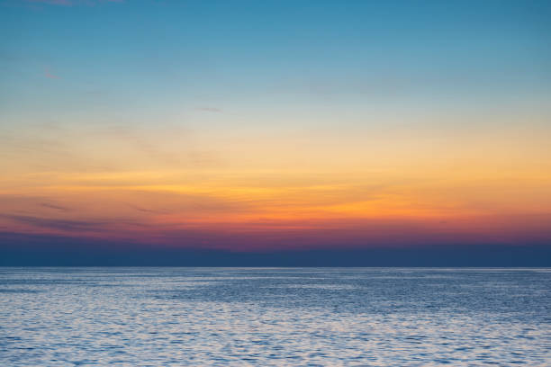 Sunset Background Sea, Sky, Sunset, Beach, Horizon island of borneo photos stock pictures, royalty-free photos & images