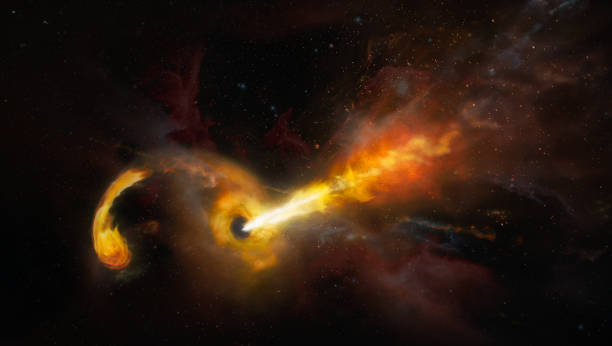 istock Worm hole, science fiction background. Elements of this image furnished by NASA. 1167813120