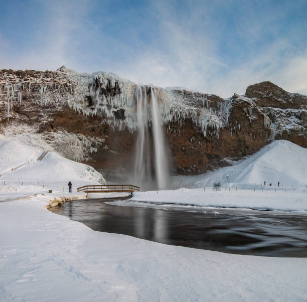 istock Seljalandsfoss in winter 1167813753