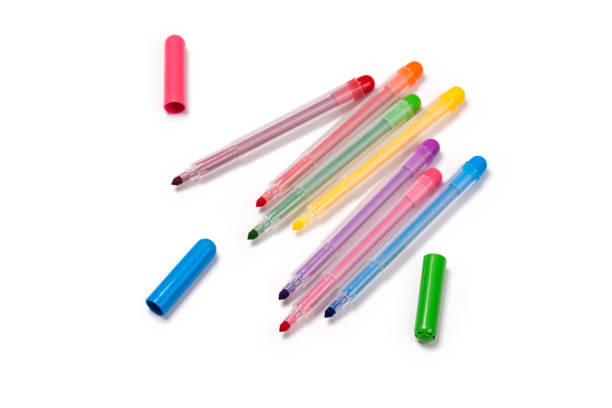 istock Multicolored Felt-Tip Pens isolated on a white background 1167816784