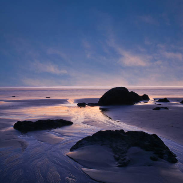 istock Sunset over the sea background 1167820141