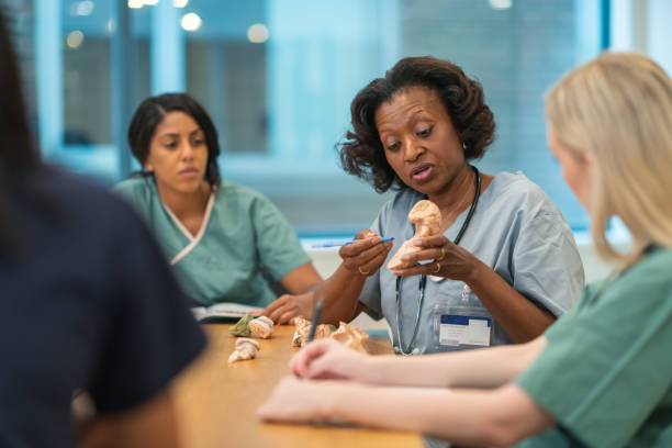 istock Surgical medical team in meeting 1167824463