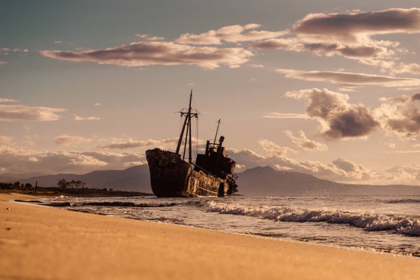 istock The famous shipwreck near Gythio Greece 1167825807