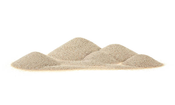 istock Sand pile isolated on white background. Desert sand. 1167827229