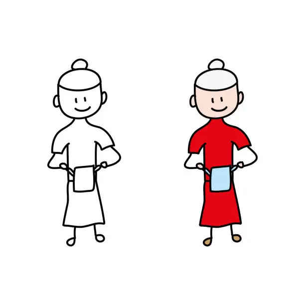 Vector illustration of people 8ö