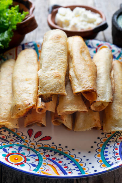 istock Mexican fried tacos also called 