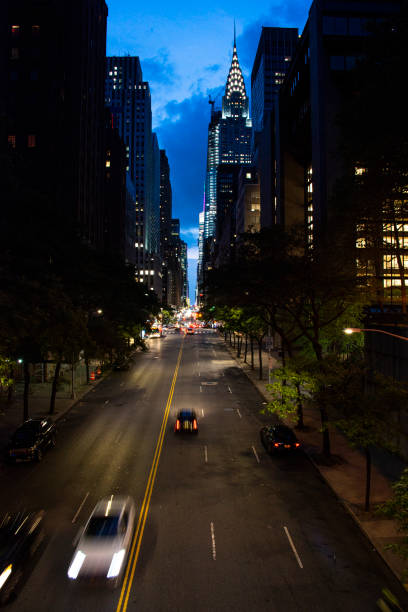 istock Fast cars in New York 1167832129