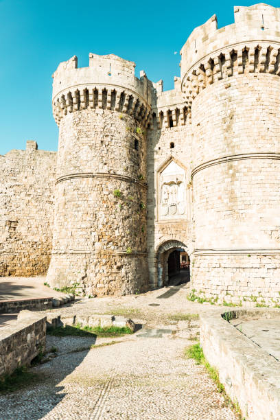 istock Ancient Fortification and City Gate in Rhodes, Greece 1167834965