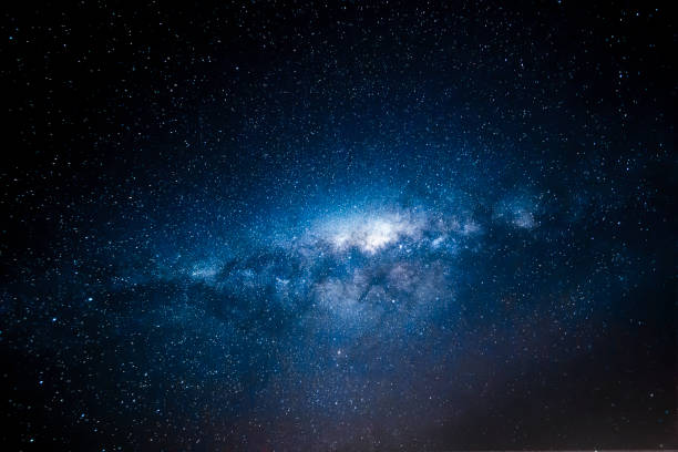 stars space hintergrund milchstraße nachthimmel - unbemanntes raumschiff stock-fotos und bilder