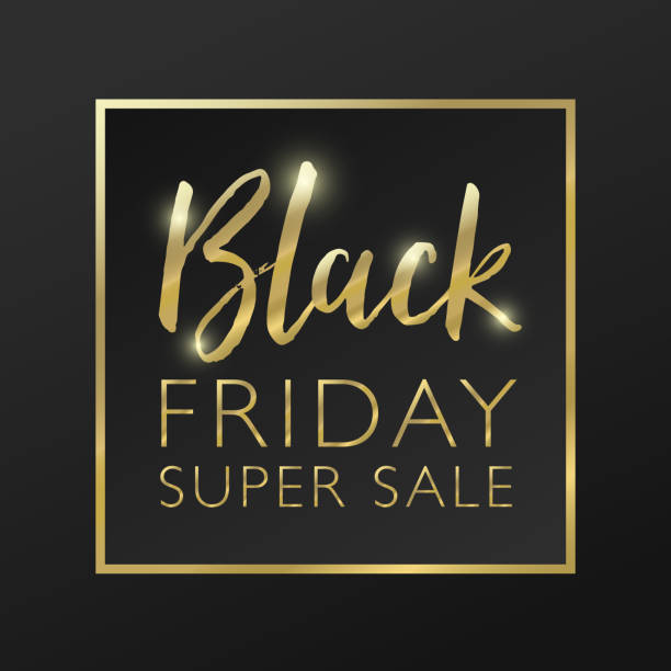 ilustraciones, imágenes clip art, dibujos animados e iconos de stock de black friday venta descuento pancarta de marketing. folleto y cupón del viernes negro. - coupon collage newspaper sale