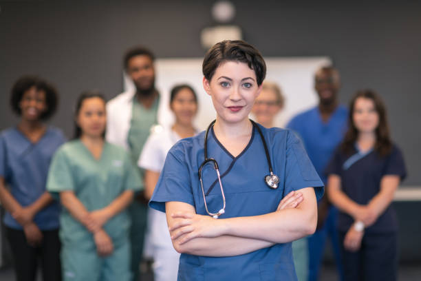 istock Portrait of multi-ethnic medical team 1167849886
