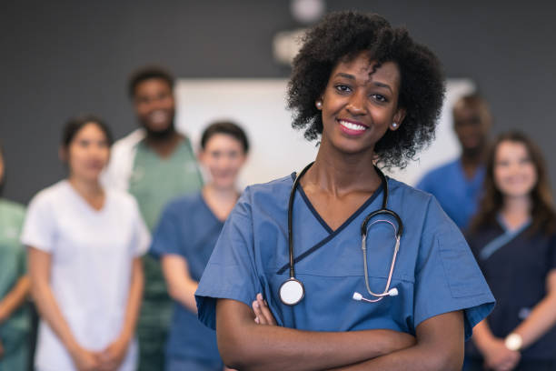 istock Portrait of multi-ethnic medical team 1167849899