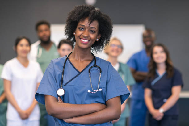istock Portrait of multi-ethnic medical team 1167849900
