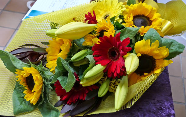 istock beautiful flower bouquet, petals or arrangement 1167851871