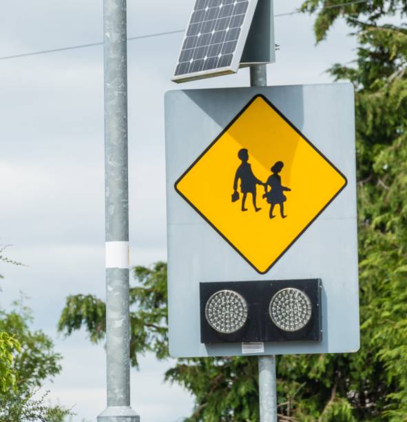 City Sign Caution Pupils Ireland