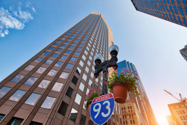 istock Boston downtown financial district and city skyline 1167857713