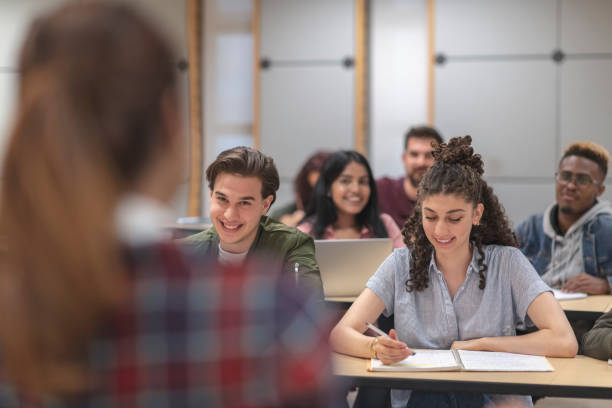 istock A multi-ethnic group of students listening to presentations 1167863740