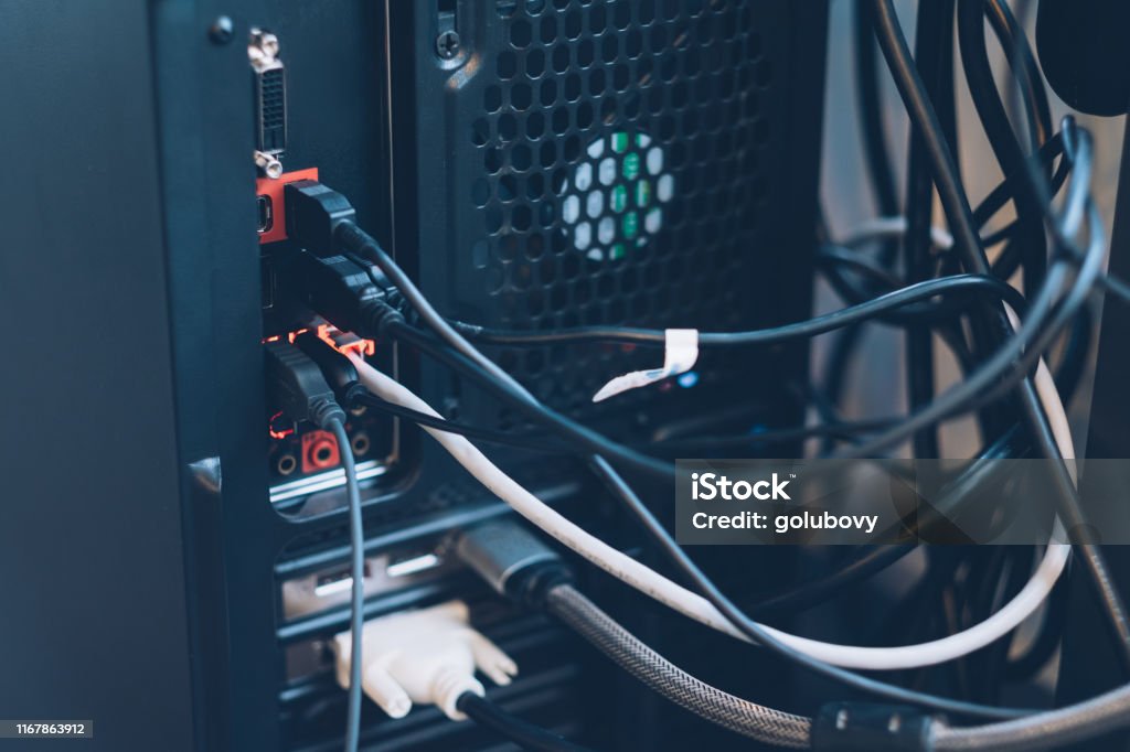 Host Interface Unit Personal Computer System Unit Host Controller Stock Photo - Download ...