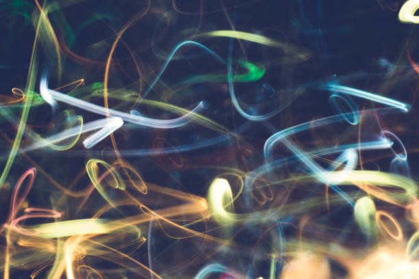 istock defocused yellow blue swirly lines colored light 1167863930