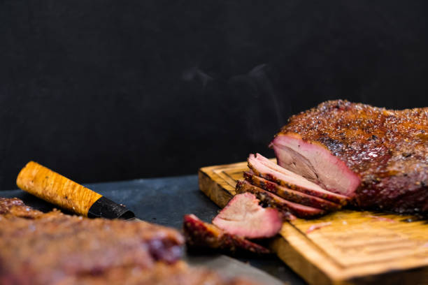 istock grill restaurant kitchen hot smoked beef brisket 1167863959