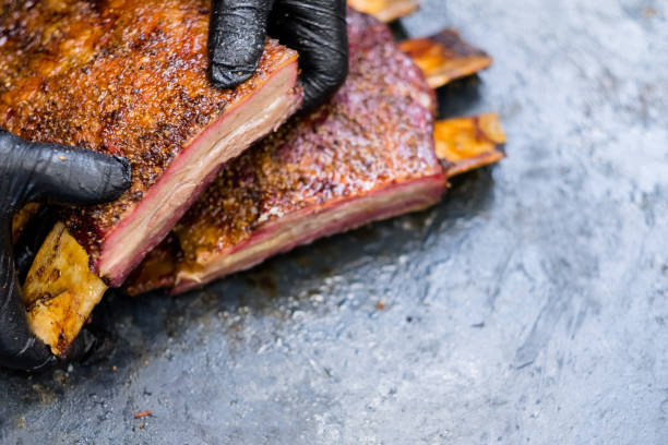 istock grill restaurant menu chef smoked beef ribs 1167863967