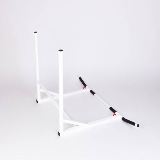 istock Sports wall horizontal bar isolated on white background. 1167864034