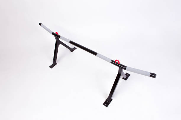 istock Sports wall horizontal bar isolated on white background. 1167864053