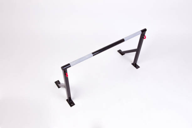 istock Sports wall horizontal bar isolated on white background. 1167864281