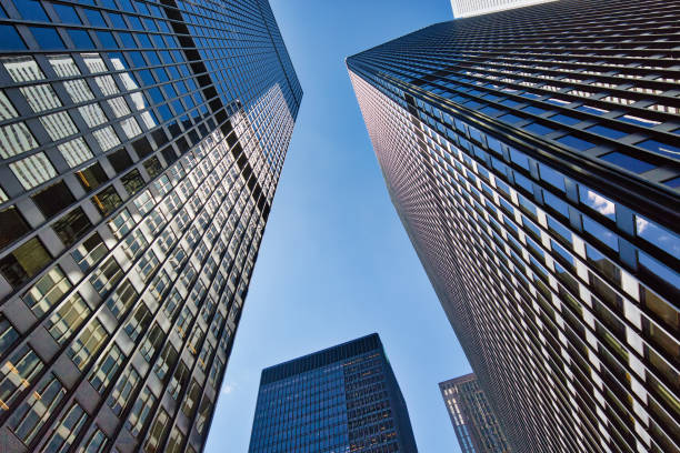 istock Scenic Toronto financial district skyline in city downtown 1167866980