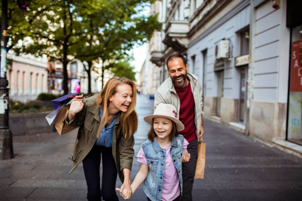 istock Family Shopping 1167867921