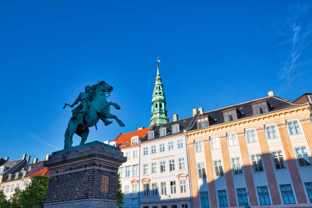 istock Copenhagen, Typical Danish architecture in the historic city center 1167868930