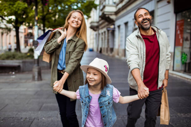 istock Family Shopping 1167869674